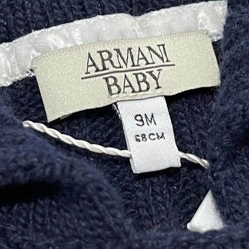 Armani Baby Cappotto Trench - Size 9 months (NWTs) - Picture 4 of 5
